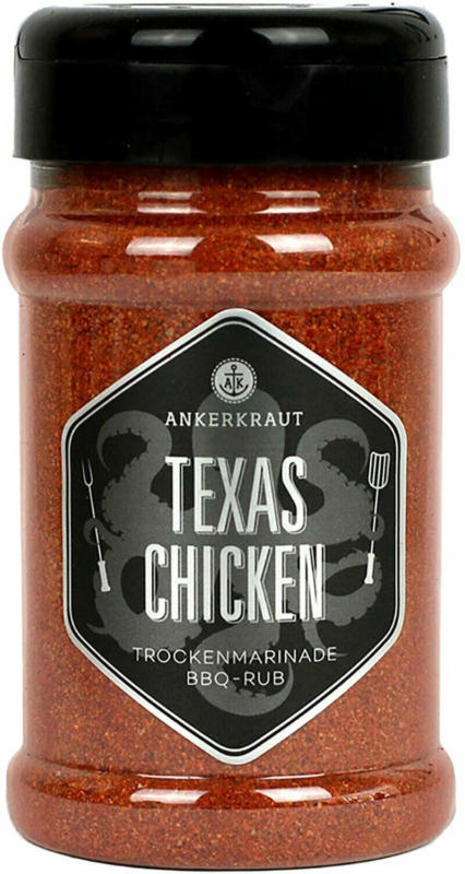 Ankerkraut Texas Chicken Gewürz im Streuer 230g