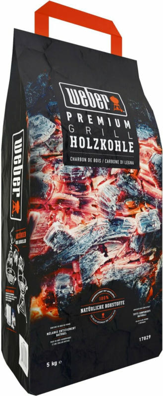 Weber Premium Holzkohle 5 kg