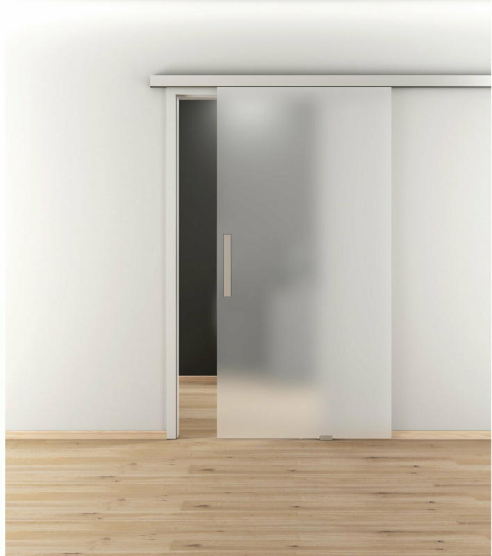 Novadoors Glasschiebetür Nova 501 Satiniert 93,5 cm x 205,8 cm Stärke 8 mm
