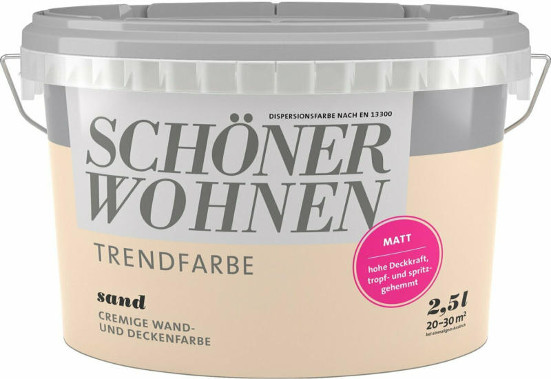 Schöner Wohnen Trendfarbe Sand matt 2,5 l