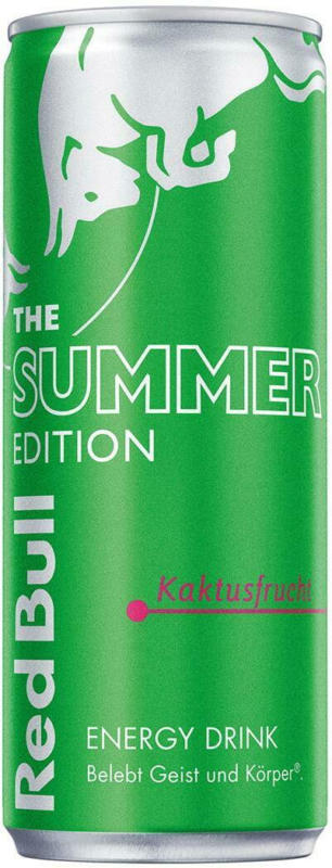Red Bull Energy Drink Summer Edition Kaktusfrucht