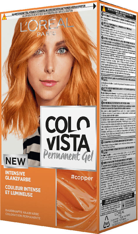 L’Oréal Colovista Haarfarbe #copper (Kupfer)