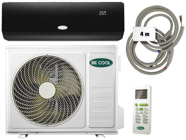 BE COOL BCB18SK2101QW Splitklimagerät mit WiFi, für Räume bis 64 m