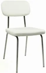 Besucherstuhl 'My Viva', weiß