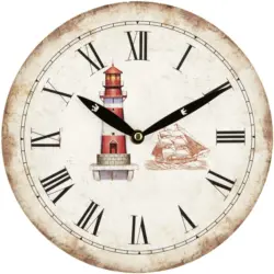 Wanduhr Jonas Bunt D: 25cm