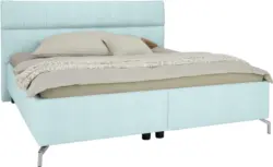 Polsterbett in Mintgrün ca. 160x200cm