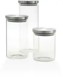 Vorratsdosenset Basic, 3-teilig