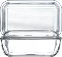 Butterdose Hannelore aus Glas