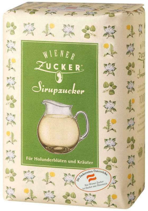 Wiener Zucker Sirupzucker Holunder&Kräuter