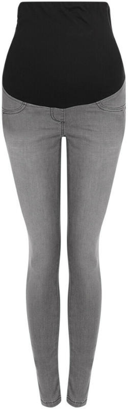 Damen Umstands-Jeggings mit Used-Waschung