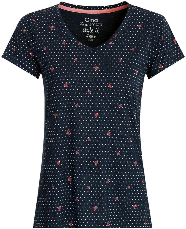 Damen T-Shirt mit Allover-Print (Nur online)