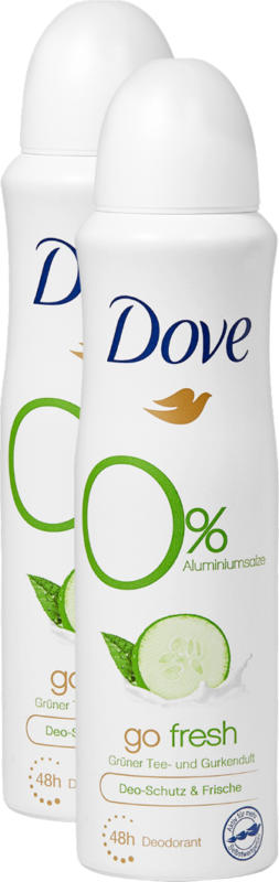Dove Deo Woman Gurke , 2 x 150 ml