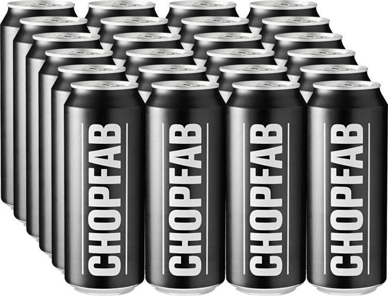 Chopfab Draft Bier, 24 x 50 cl