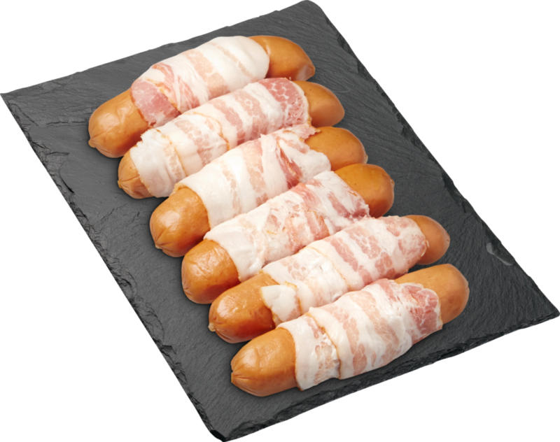 Denner BBQ Bernerli, mit Käse und Speck, 6 Stück, 300 g