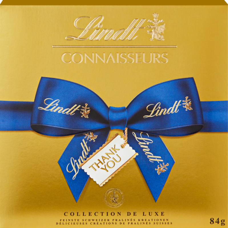 Lindt Connaisseurs Pralinés de Luxe Botschaften, 84 g
