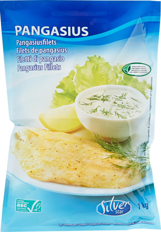 Silverstar Pangasiusfilet, Vietnam, 1000 g