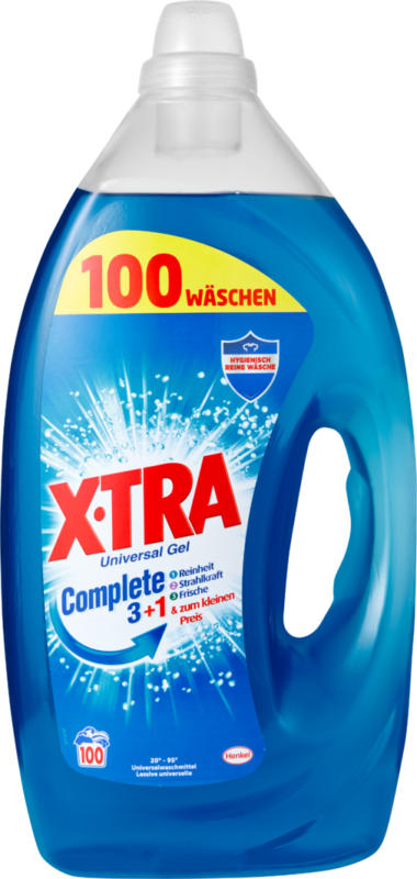 X-tra Gel Universal, 100 Waschgänge, 5 Liter