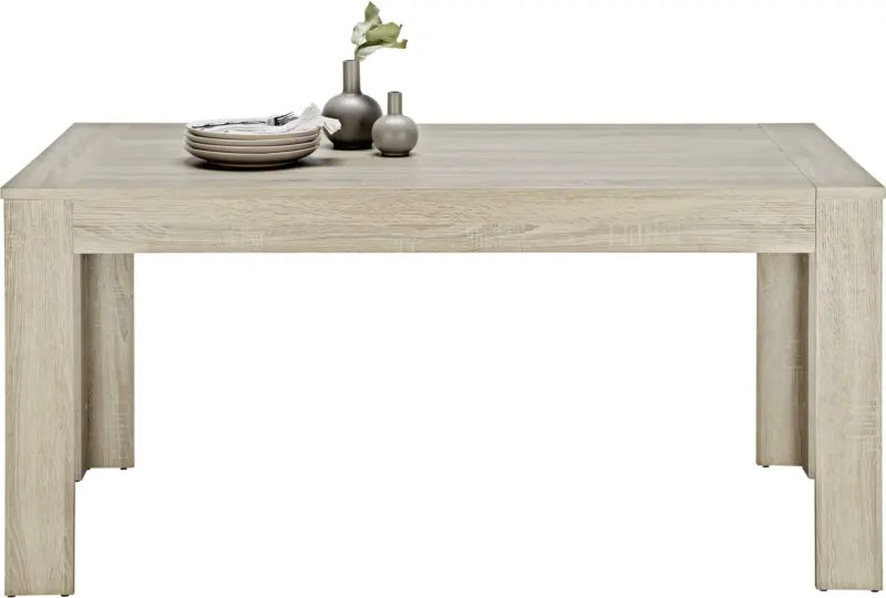 Esstisch Trüffeleichefarben