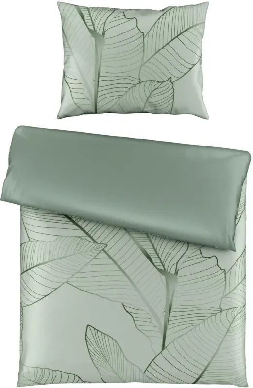 Bettwäsche Paloma in Grün ca. 140x200cm