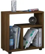 mömax Beistelltisch in Nussbaumfarbe 'Zeito B: 50 CM'