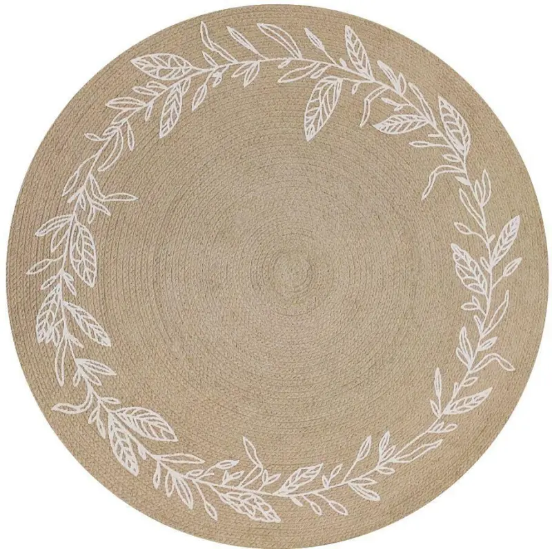 Flachwebeteppich Mila in Hellbraun ca.100cm