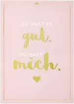 mömax Dornbirn - Ihr Trendmöbelhaus in Dornbirn Postkarte Vollzeitprinzessin in Rosa