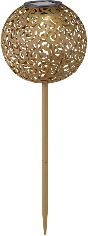 LED-Dekoleuchte Crissy in Rostfarbe