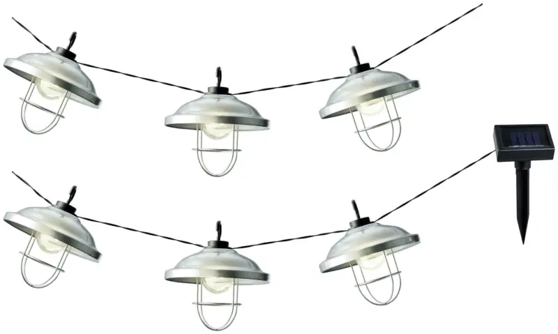 Solarleuchte Mitzi in Grau