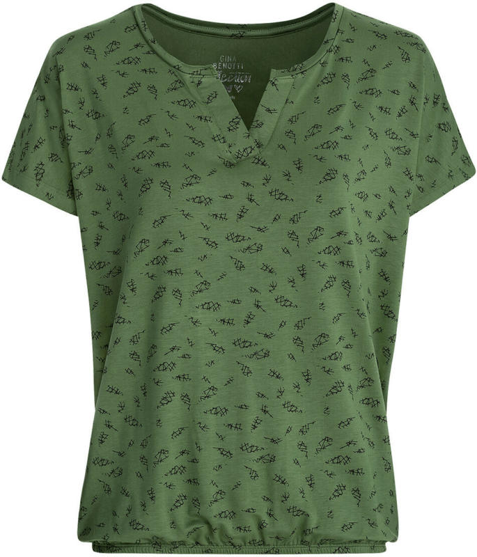 Damen T-Shirt mit Minimal-Print (Nur online)