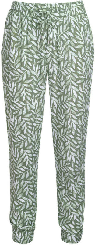 Damen Jogpants mit Blätter-Allover (Nur online)