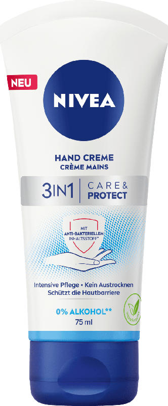 NIVEA Handcreme care & protect 3in1