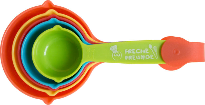 Freche Freunde Messbecher-Set 5 cups