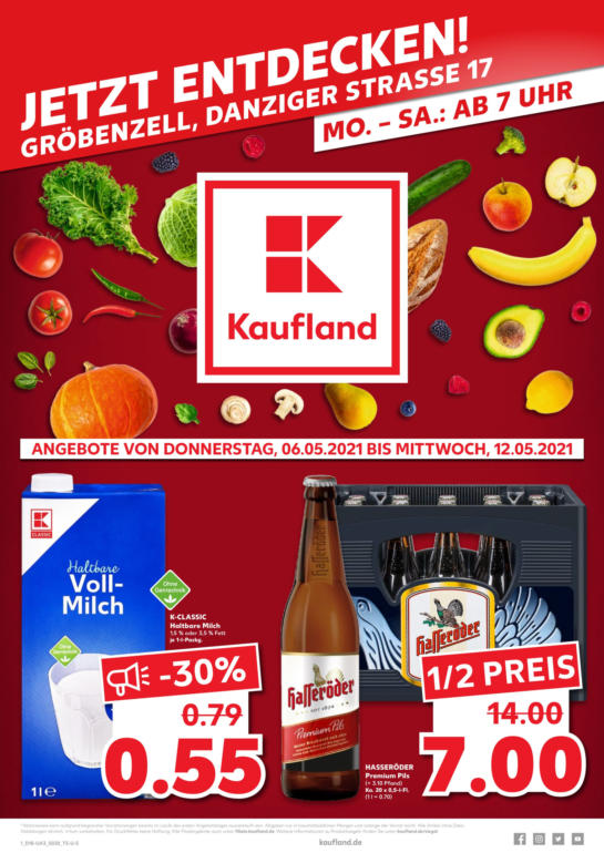 Nordwest Prospekte ⏲ Öffnungszeiten für Kaufland Danziger Straße 17