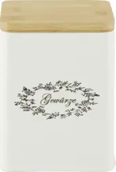 Box mit Deckel Lore in Weiß ca. 1,6l