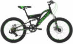 HELLWEG Baumarkt Mountainbike „Xtraxx“, Fully, schwarz schwarz-grün