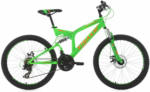 HELLWEG Baumarkt Jugend-Mountainbike „Xtraxx“, Fully, grün-orange grün-orange
