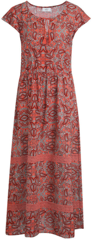 Damen Maxikleid mit Flügelärmeln (Nur online)