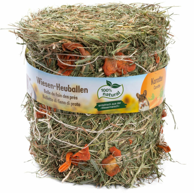 Happy Rancho Balle de foin des prés carotte 500g