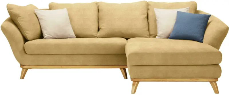 Wohnlandschaft in Gelb