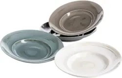 Pastatellerset Derby aus Porzellan, 4-teilig