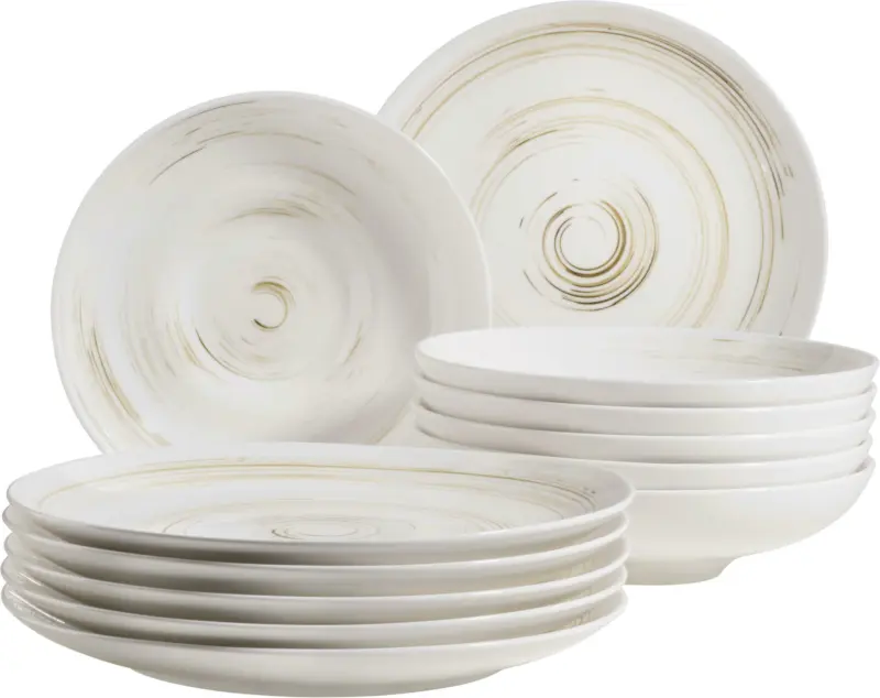 Tafelservice Derby aus Porzellan, 12-teilig