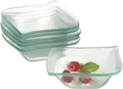 Schüssel La Musica aus Glas, 6-teilig