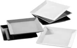 Desserttellerset Manhattan City, 6-teilig