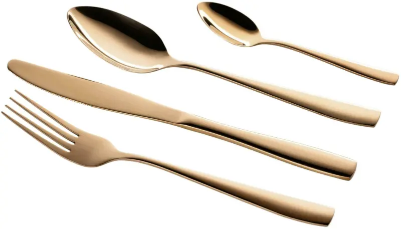 Besteckset Lausanne Kupfer, 24-teilig