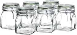 Einmachglas-Set Gothika ca. 750ml, 6-teilig