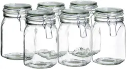 Einmachglas-Set Gothika ca. 1,05l, 6-teilig