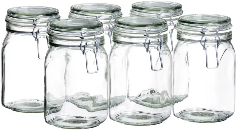 Einmachglas-Set Gothika ca. 1,05l, 6-teilig