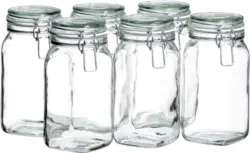 Einmachglas-Set Gothika ca. 1,45l, 6-teilig