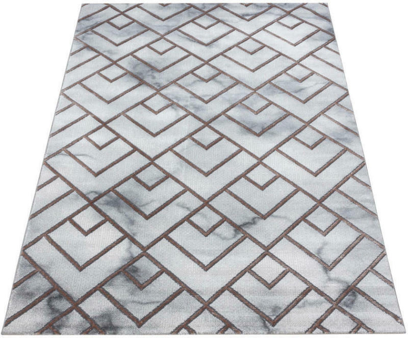 Webteppich Naxos 3813 Bronze