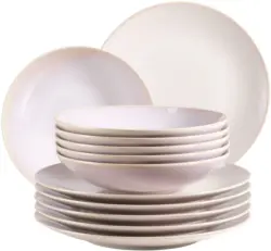 Tafelservice Ossia aus Steinzeug, 12-teilig